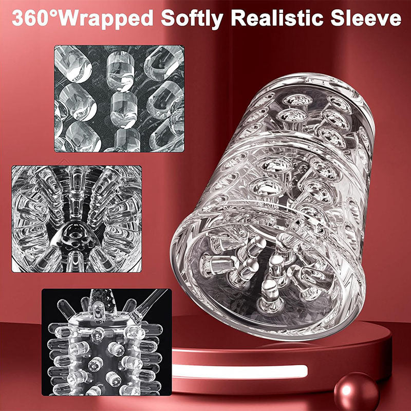 Poseidon - 7 Sucking Rotating Licking Male Stroker Bath Masturbator