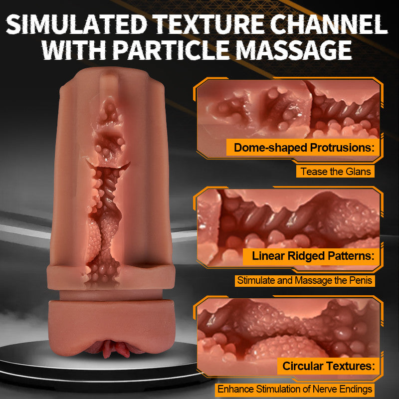【Big Size Friendly】Captain Titan – Male Stroker with 5 Suction 9 Vibrations Realistic Riding & Squeezing Action for Intense