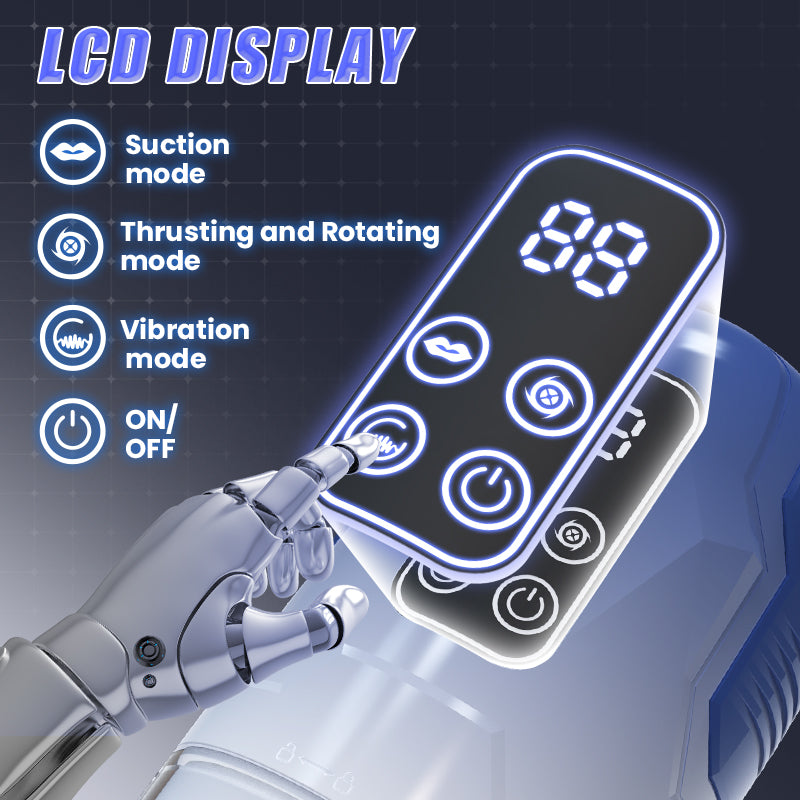 Empyrean - 5 IN 1 Function Male Stroker Masturbator & Penis Pump