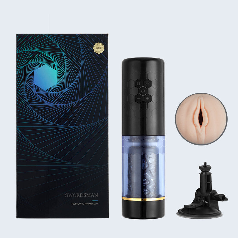 STORM - Hand-Free 10 Thrusting & Rotation Realistic Sleeve Male Masturbator