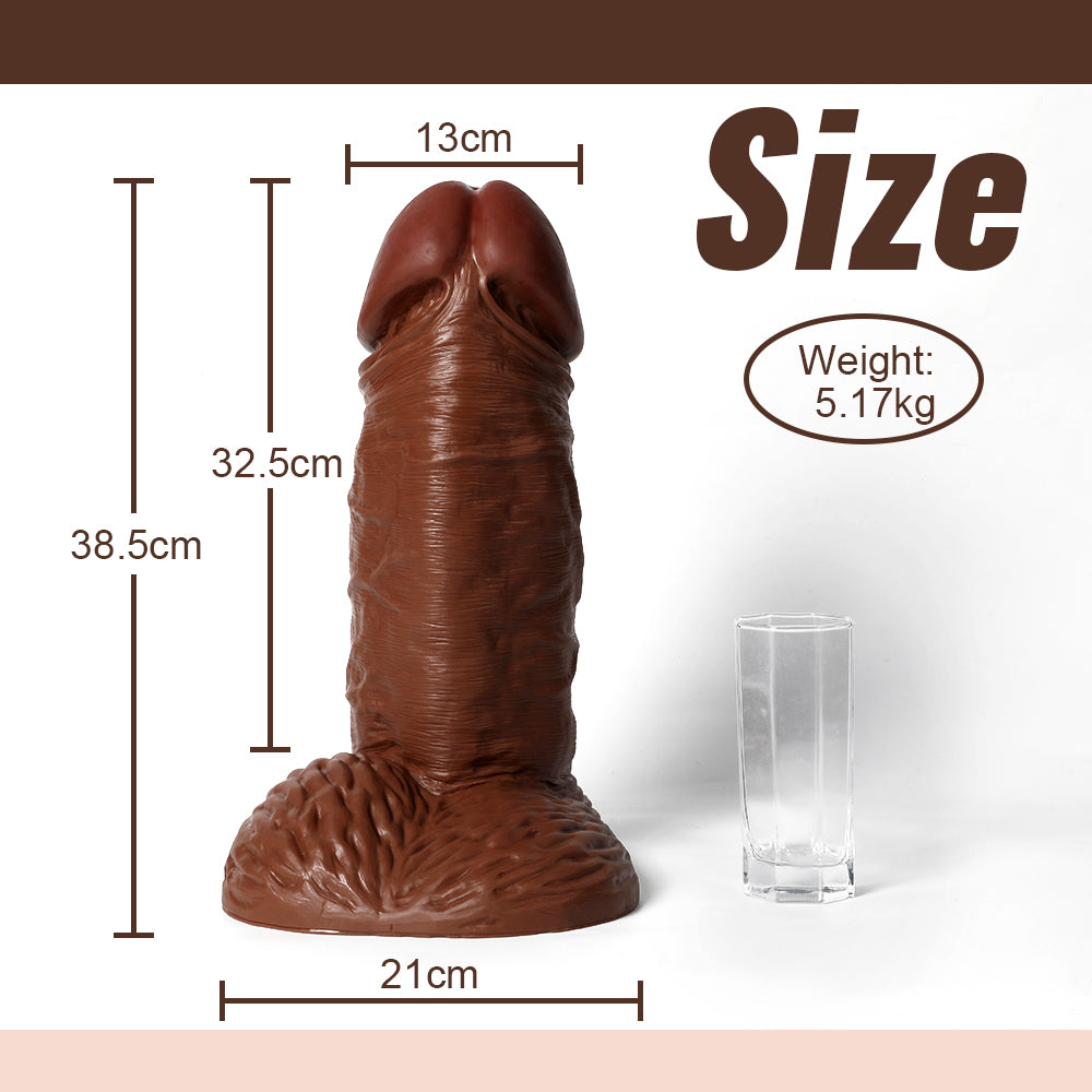 Buder - Big Dildo for Experienced Players 15.16 Inches