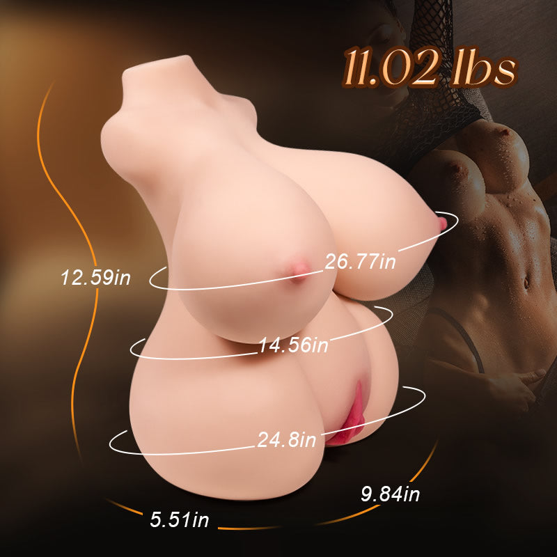 Monica - Dual Channels Large Droplet Breasts Masturbator