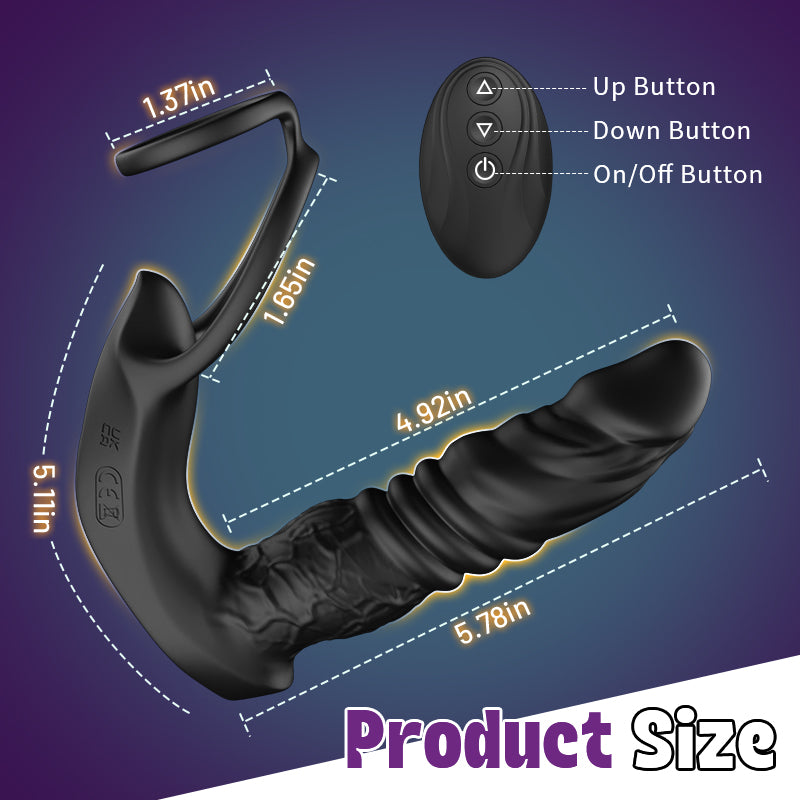 AcmeJoy - Bluetooth Thrusting Prostate Massager