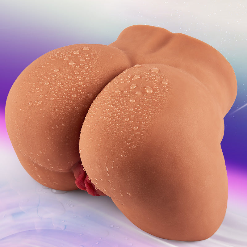 Paola - Realistic Butt TPE Masturbator 12.79 lbs – 5 Suction 10 Vibration Automatic Heating Waterproof Male Sex Doll