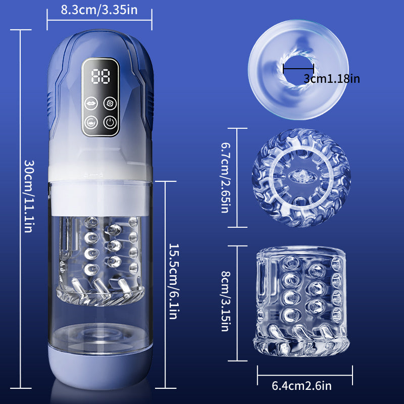 【Pre-sale】Empyrean - 5 IN 1 Function Male Stroker Masturbator & Penis Pump