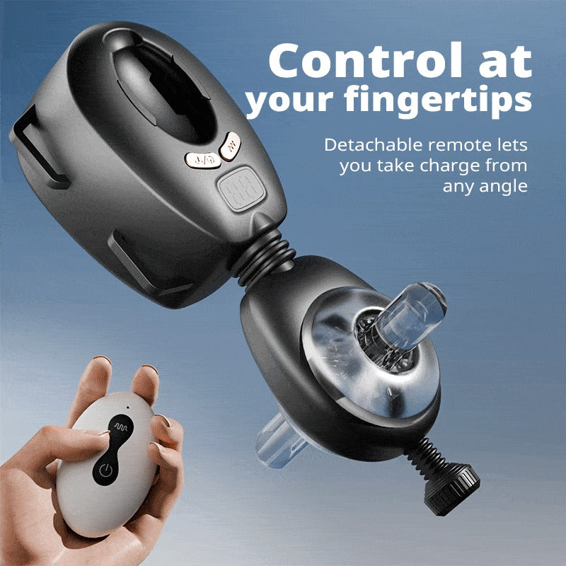 LustGear - Belt-Driven Wearable Vibrating Stroker