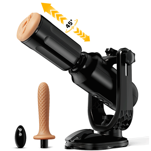 THRUST MAX Hands-Free Use Fully Automatic Masturbation Cup (with stand)