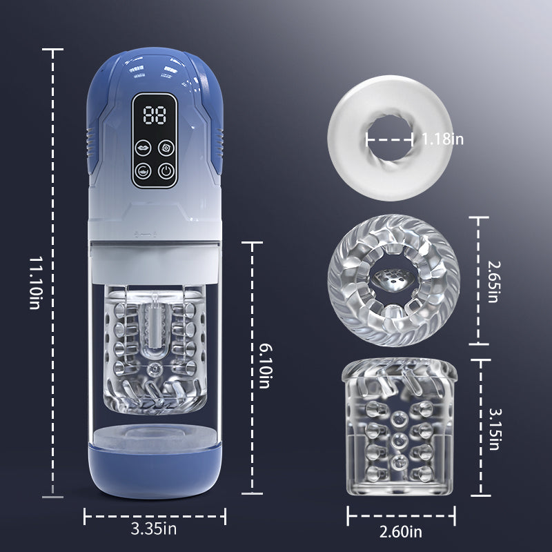 Empyrean - 5 IN 1 Function Male Stroker Masturbator & Penis Pump