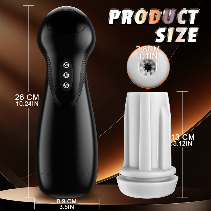SolaceX - Intense Suction & Vibration Pleasure Male Stroker Masturbator