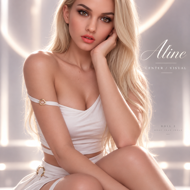 Aline - 157 cm Lifelike Sex Doll with Brown and Blonde wigs Included
