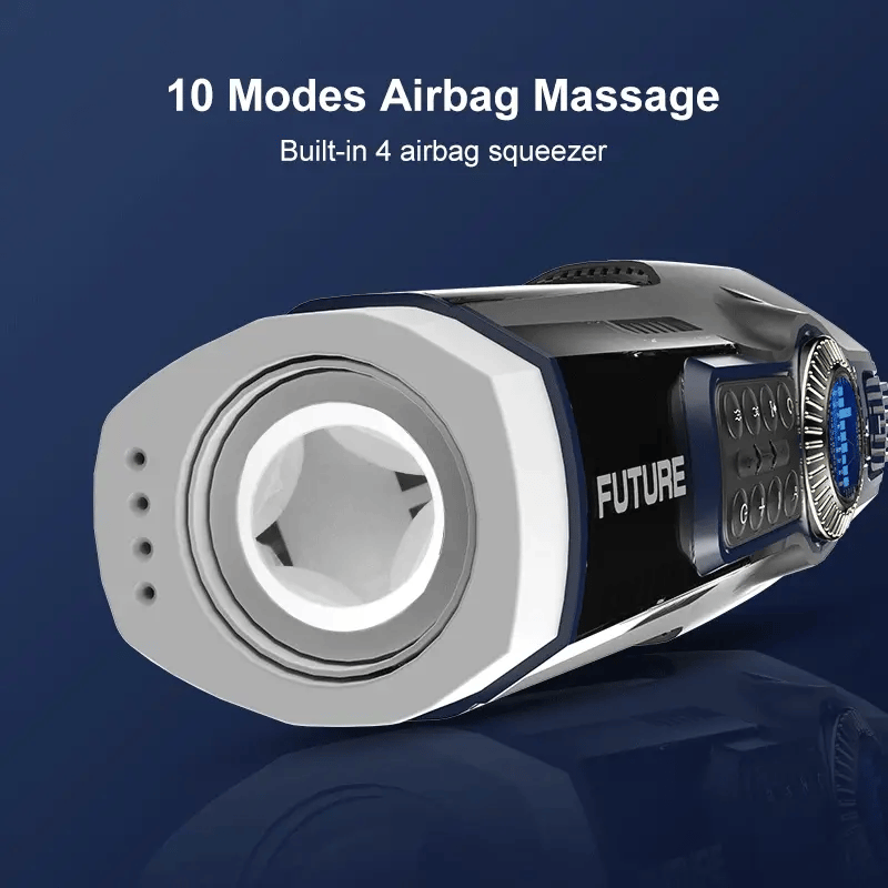 Leten - Smart Thrusting & Heating Male Stroker with 490 Stimulation Modes, 39 Cylinders, JAV Moan Sound & LED Display