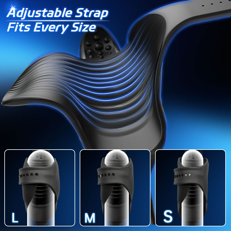 Arthur - Thrusting & Vibrating Glans Trainer for Intense Penis and Anal Stimulation