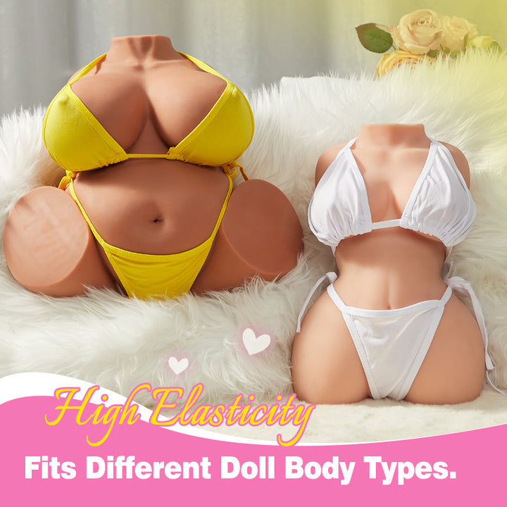 Acmejoy - Elastic Cotton Lingerie for Sex Doll Role Play 3 Colours Ava AcmeJoy Acmejoy - Elastic Cotton Lingerie for Sex Doll Role Play 3 Colours Ava AcmeJoy
