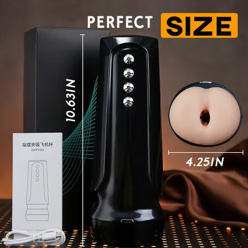 Flapper - Lifelike Hips Swinging Squeezing Sucking Vibrating Male Stroker