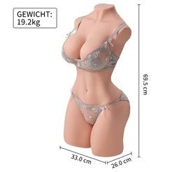 Erika - 42.32lbs E-cup Irresistible Figure Realistic Doll