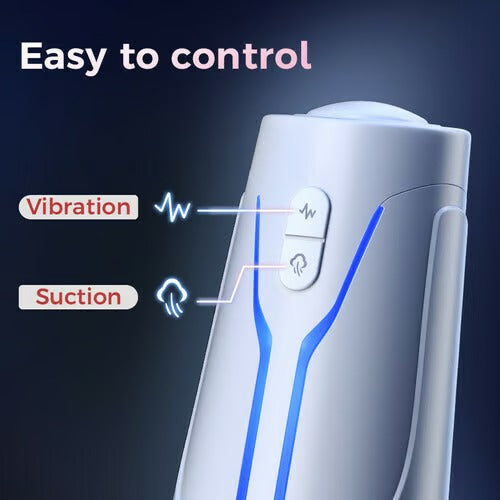 Soren - City Lights Red Sucking Mouth Vibrating Male Stroker