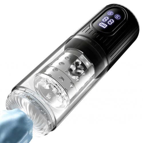 Aisia-4 Suction 5 Thrusting Rotating 3 in 1 Sex Stroker