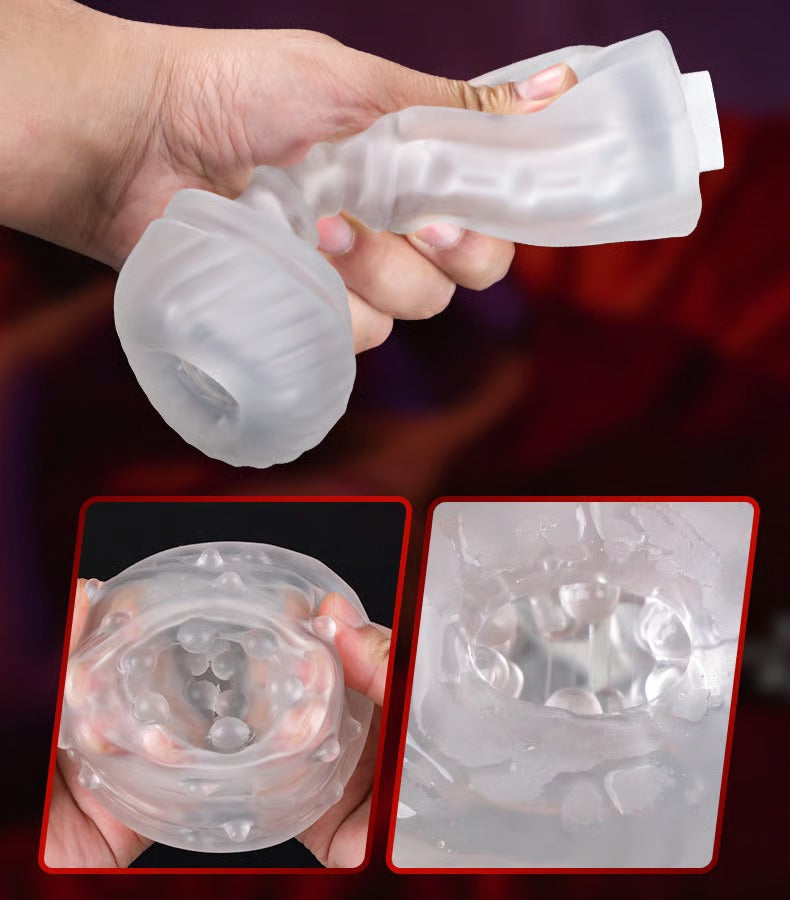 Widowmaker - Rotating Sucking Enjoy Inflation & Twist Massage Fun Masturbation Stroker