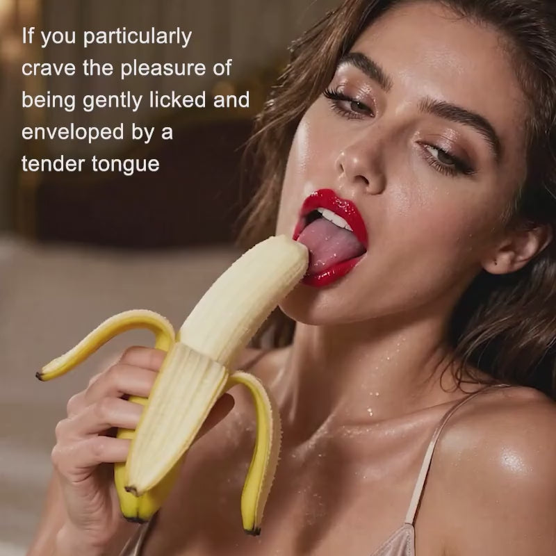 Acmejoy X Bestvibe -Scarlet - 360° Tongue Licking Lifelike Thick Sleeve with 7 Suctions Modes Blowjob Stroker