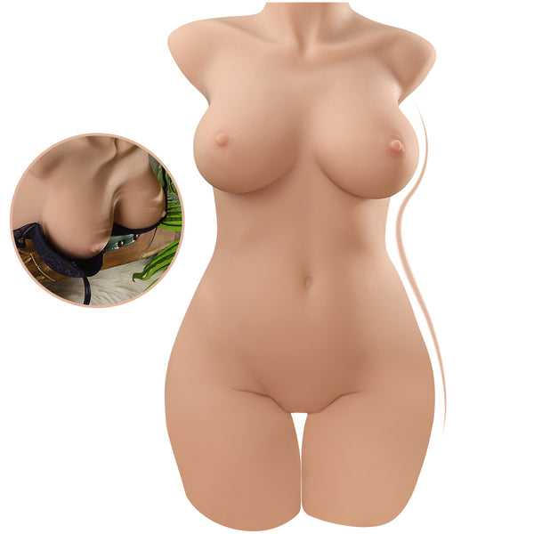 Acmejoy 38 lbs Brandi Buxom Beauty Torso Realistic Sex Doll