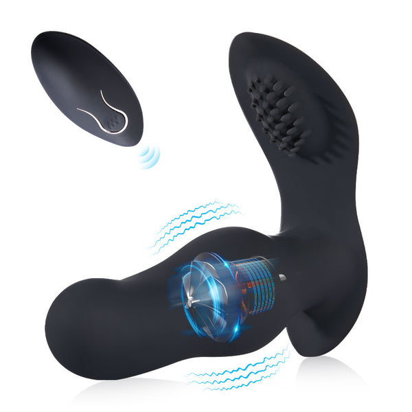 NEW THUNDER 7 Vibrations Extraordinary Prostate Massager with Remote Control