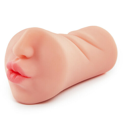 AcmeJoy Face Design Oral Sex Toy Stroker Pocket Pussy