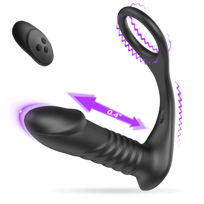 Moore - Thrusting Remote Control Cock Ring