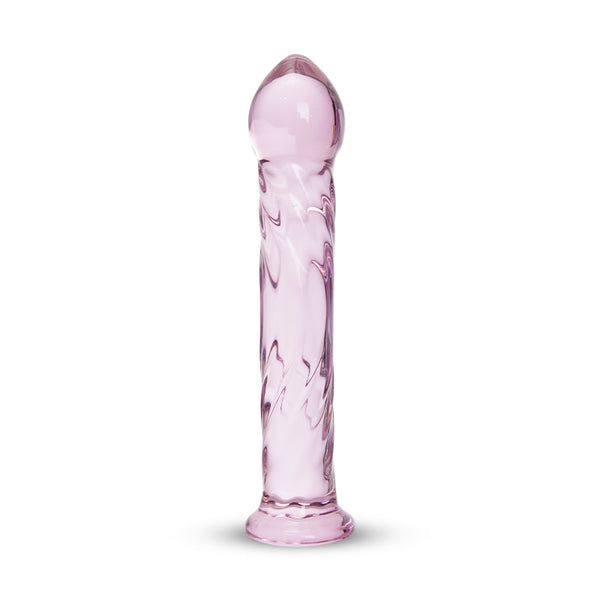 Acmejoy Crystal Glass Butt Plug 6.7 Inch