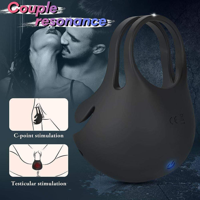 Acmejoy -Vibrating Penis Ring with Testicles Teaser