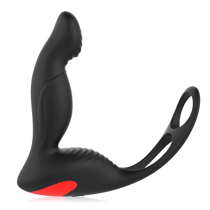 S-HANDE Remote Control Male Prostate Vibe Anal Plug With Penis Ring